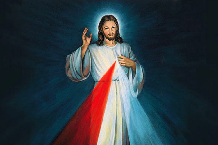 An image of the Divine Mercy of Jesus Christ