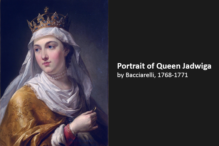 Portrait of Queen Jadwiga by Bacciarelli